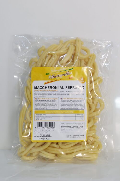 maccheroni al ferretto MACCHERONI AL FERRETTO BARILLARI 500 gr.